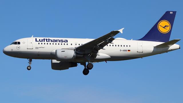 D-AIBB:Airbus A319:Lufthansa